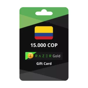 Pin Razer Gold 15000 COP Colombia