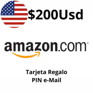 Amazon Gift Card Virtual PIN $200 Usd